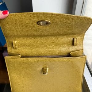 Vintage Coach Bag Gracie Madison Collection Yellow